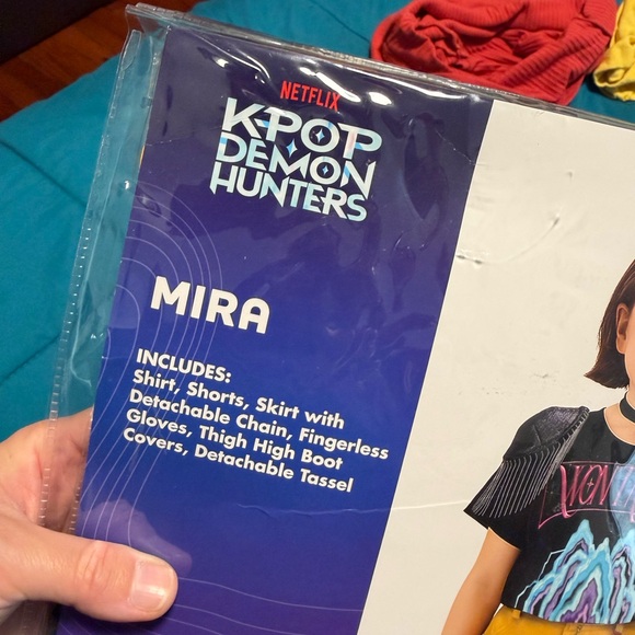 New K Pop Demon Hunters Mira Costume L 12-14 - Picture 2 of 4